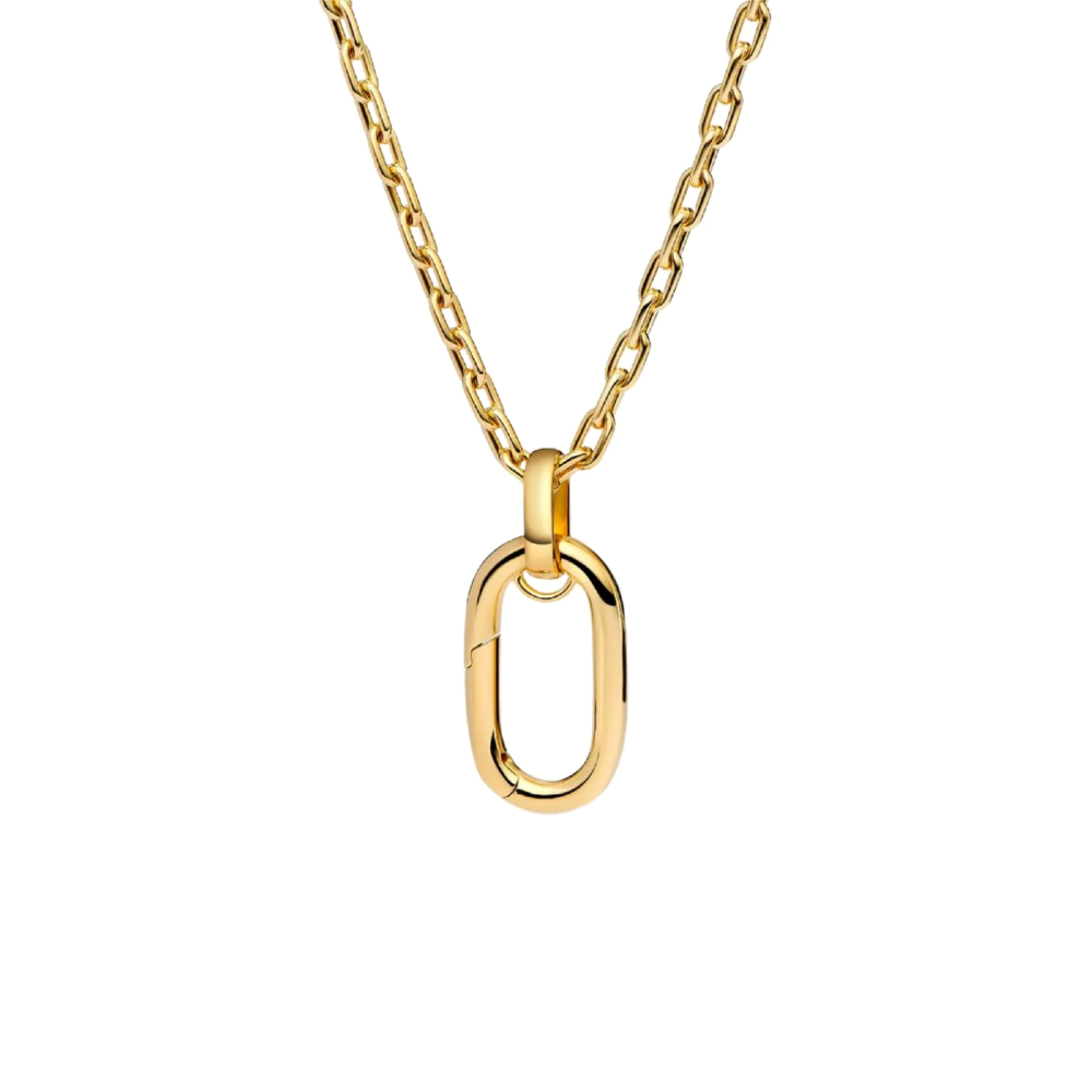 Collana Dorata con Link Pendente Apribile Pandora ME
