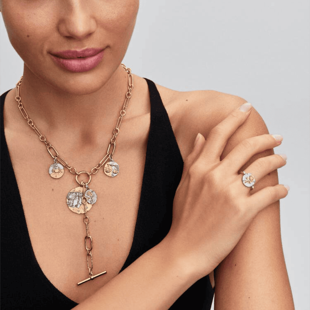 Collana a Y Maglia Link Pandora ME