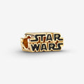 Star Wars, charm scintillante con logo in 3D