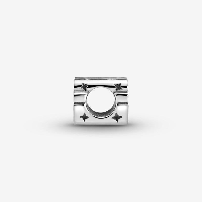 Star Wars, charm in Argento con logo in 3D