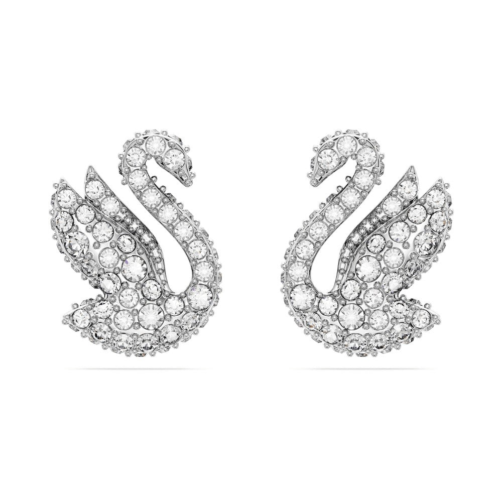 SWAROVSKI | Orecchini a lobo Swan