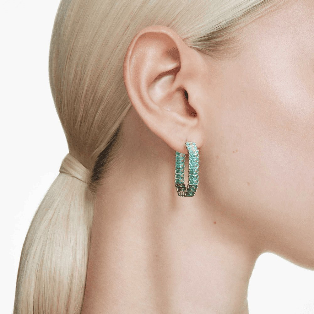 SWAROVSKI | Orecchini a cerchio Matrix