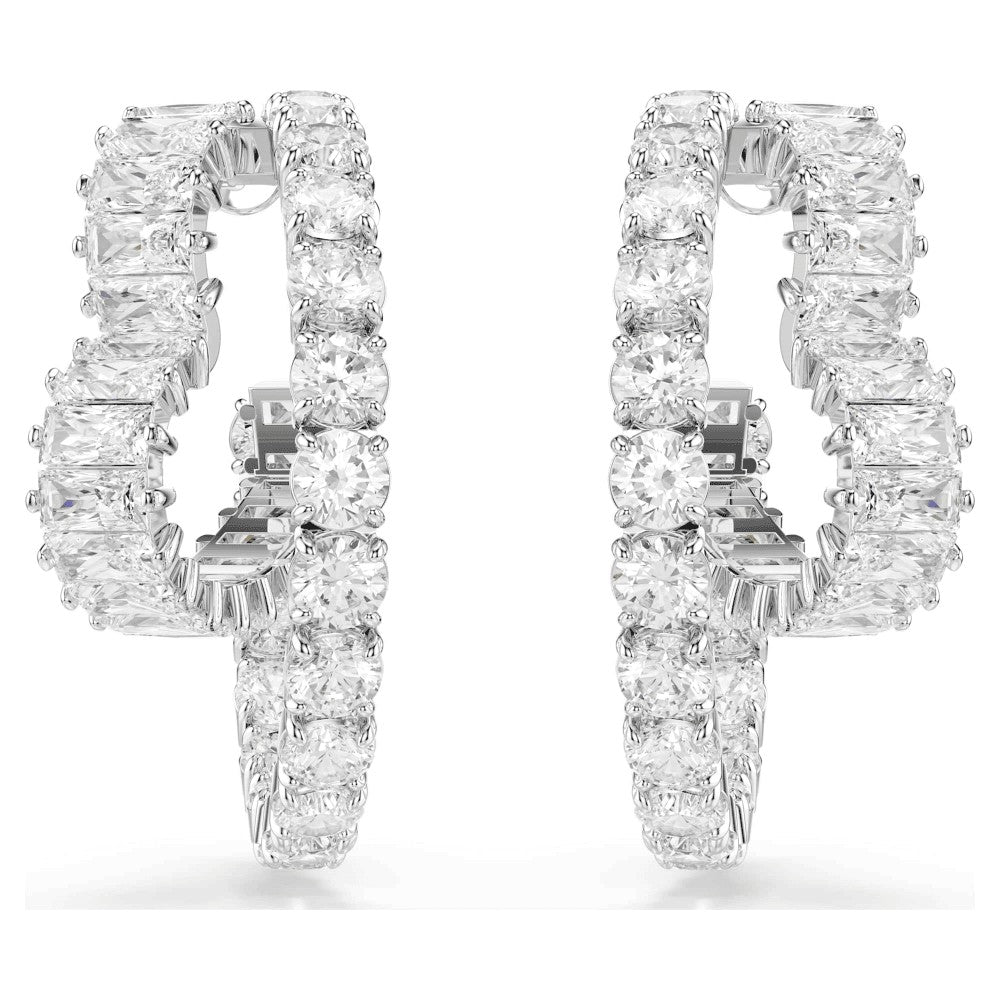 SWAROVSKI | Orecchini a cerchio Matrix