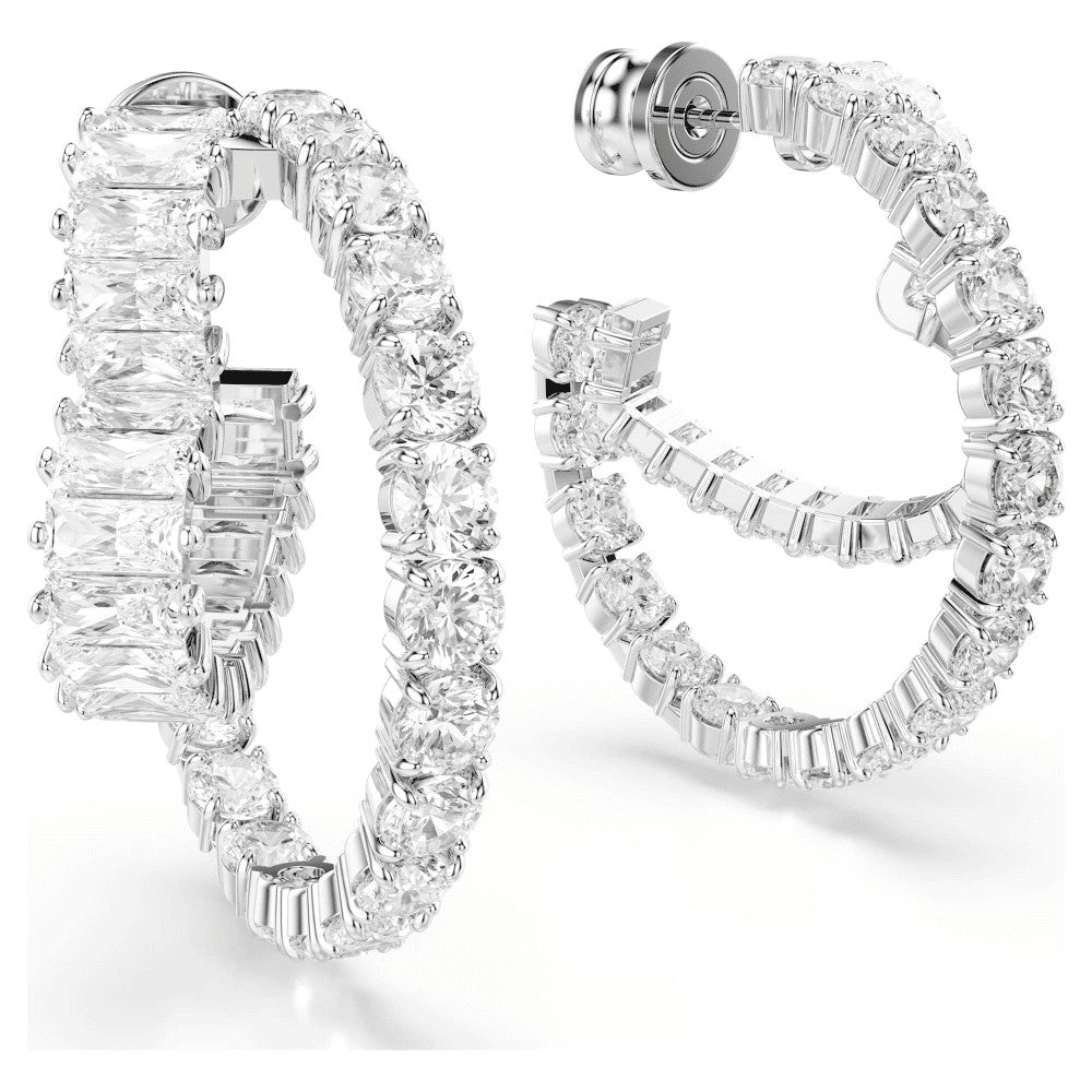 SWAROVSKI | Orecchini a cerchio Matrix