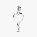 Pendente Chiave a Cuore da incidere