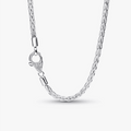 Collana Maglia Coda di Volpe con Chiusura Pavè