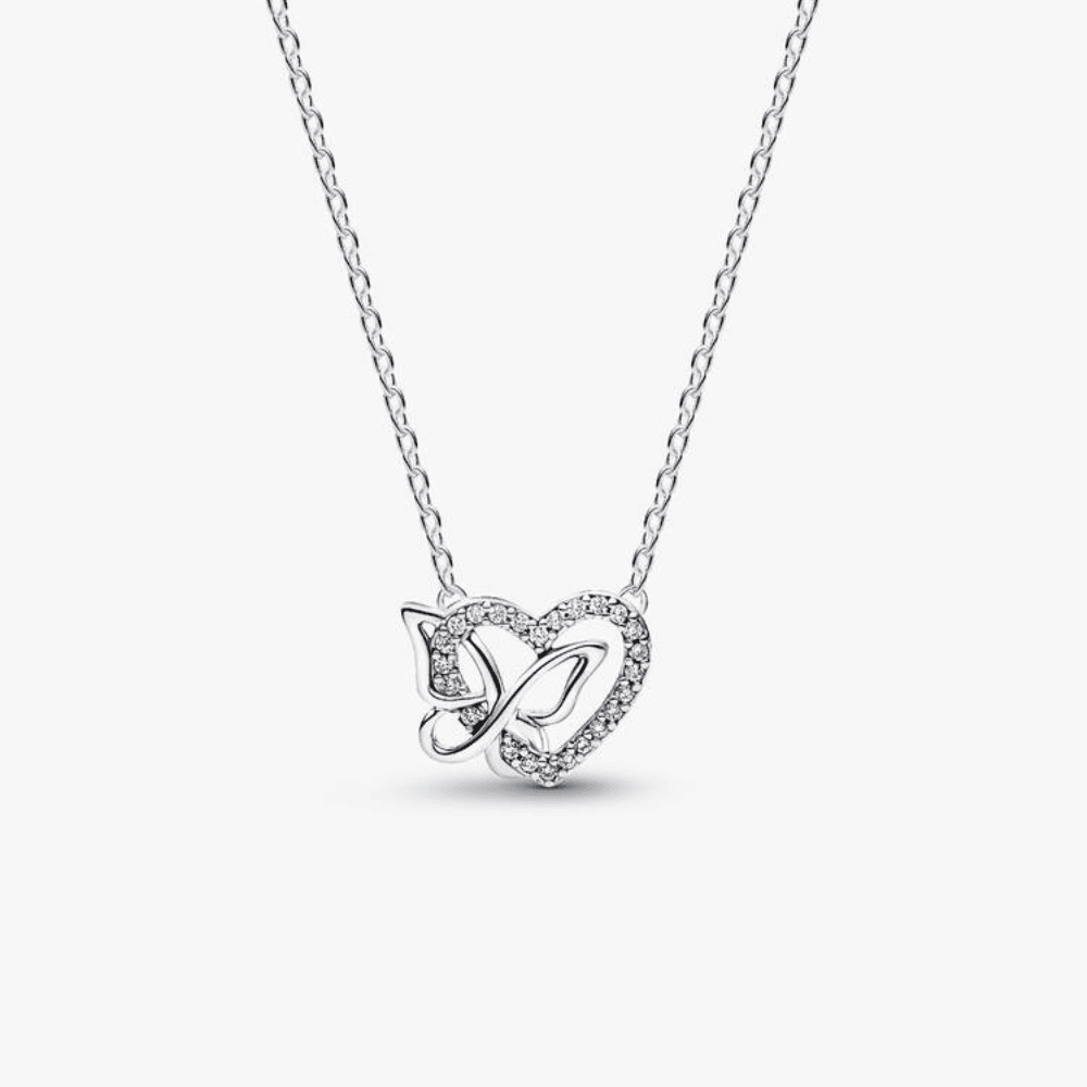 Collana Cuore e Farfalla