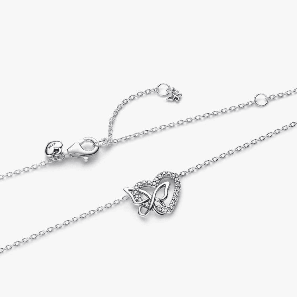 Collana Cuore e Farfalla