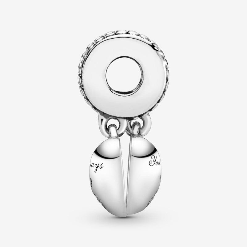 Charm pendente cuori mamma e figlia
