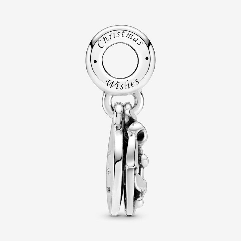 Charm pendente Vischio natalizio