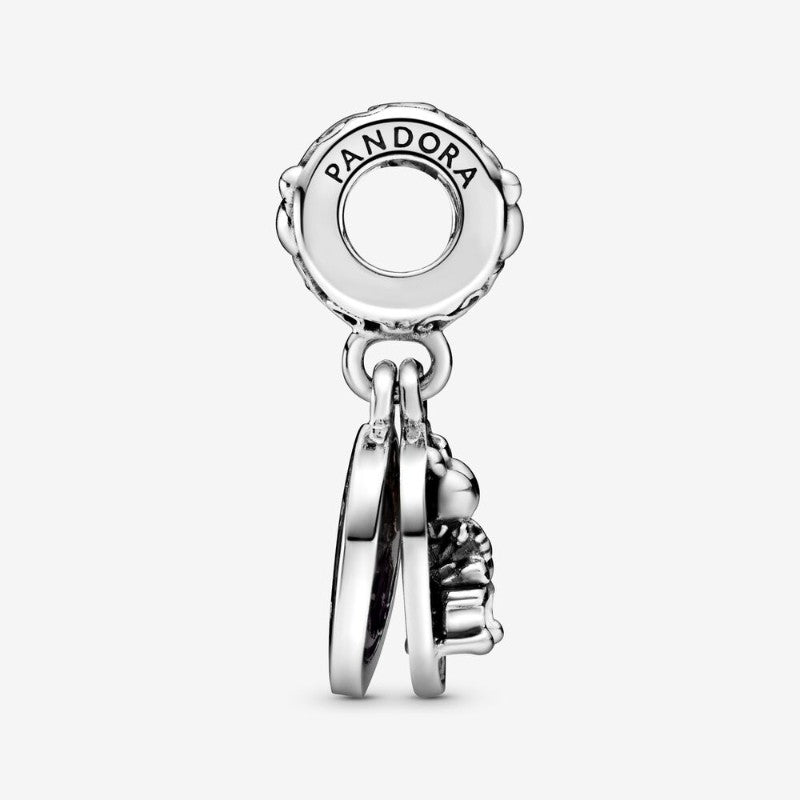 Disney, Charm pendente Mickey Mouse e Minnie per sempre felici e contenti