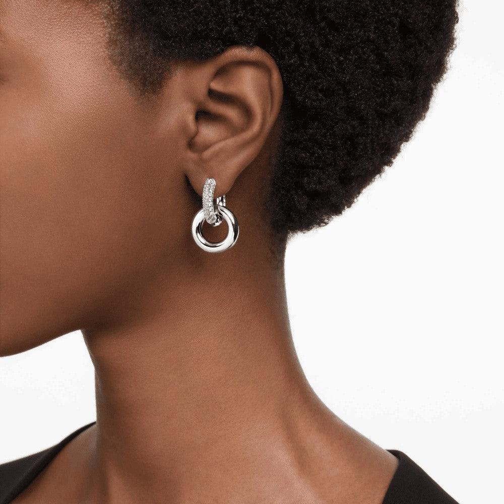 SWAROVSKI | Orecchini a cerchio Dextera