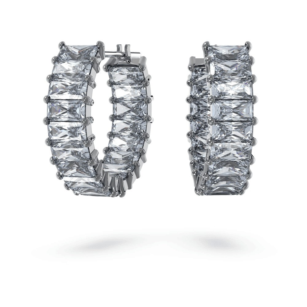 SWAROVSKI | Orecchini a cerchio Matrix