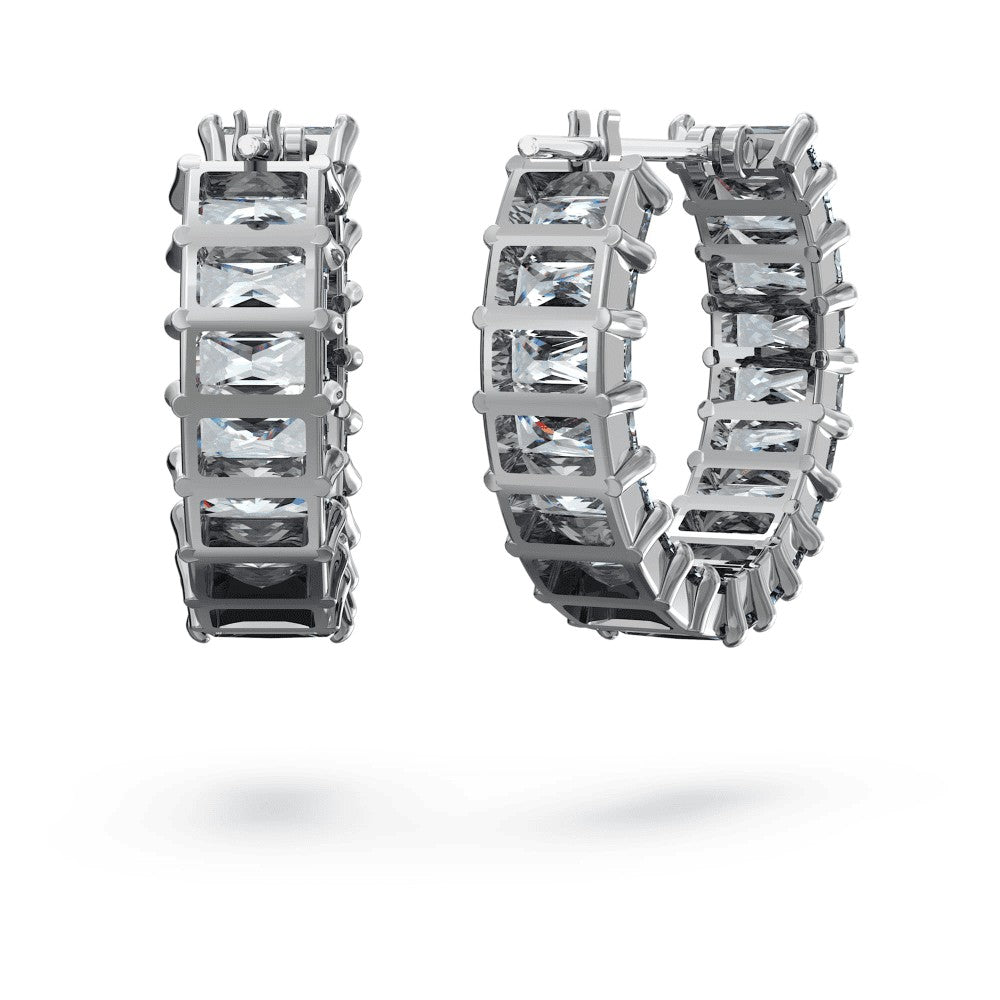 SWAROVSKI | Orecchini a cerchio Matrix