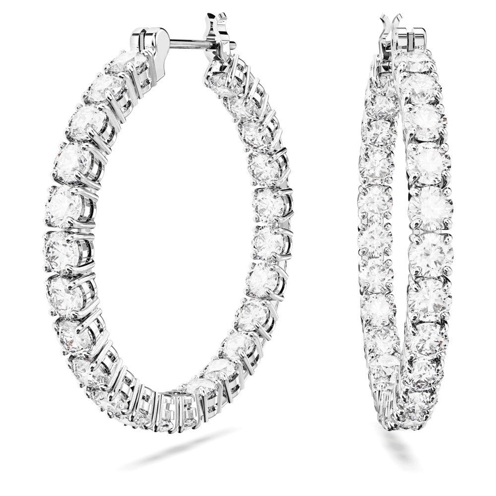 SWAROVSKI | Orecchini a cerchio Matrix
