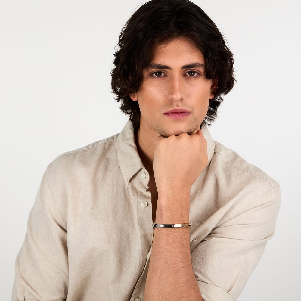 Bracciale Motown in Acciaio Bicolore – Morellato SALS106 indossato