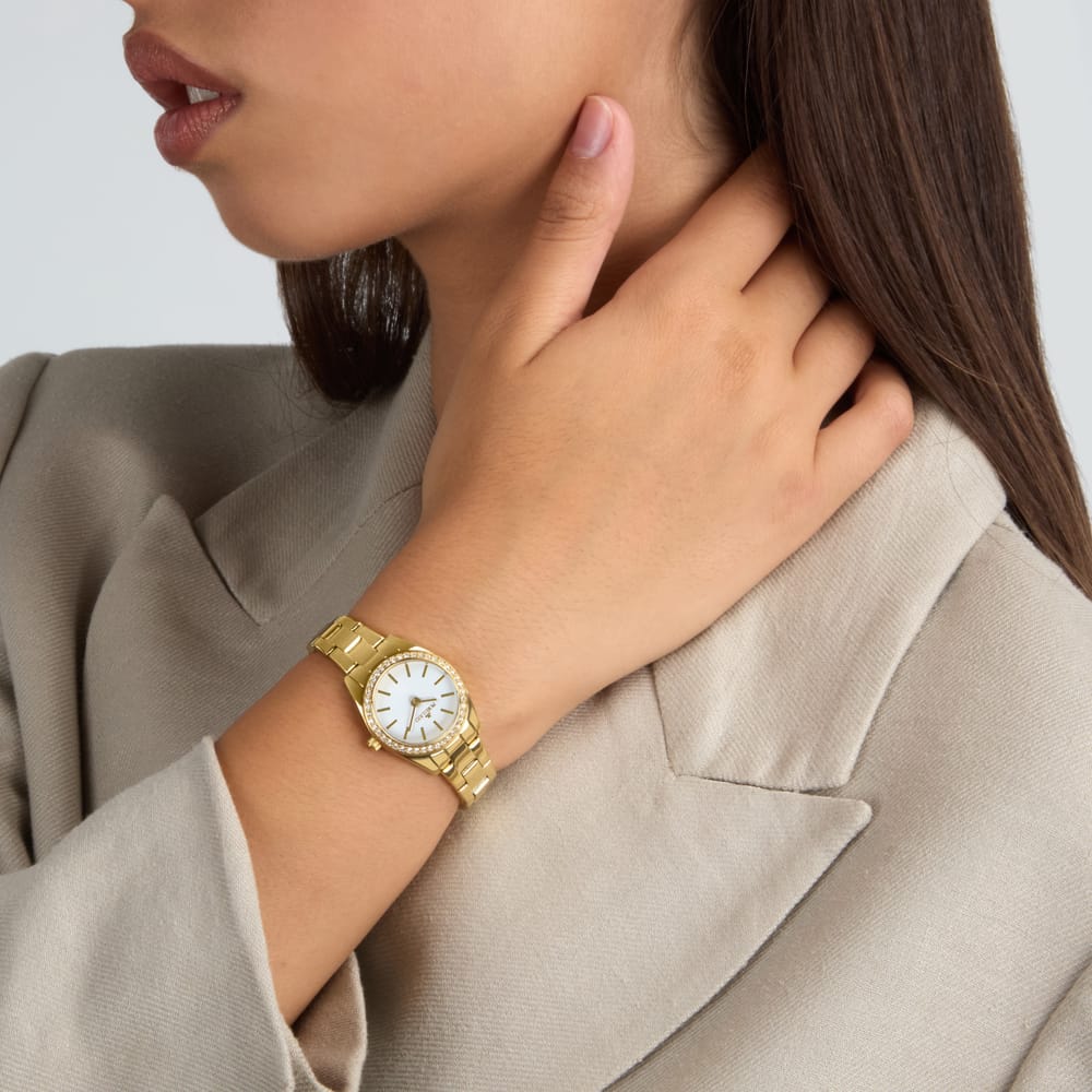 Orologio Donna Magia Dorato – Morellato R0153165549 indossato