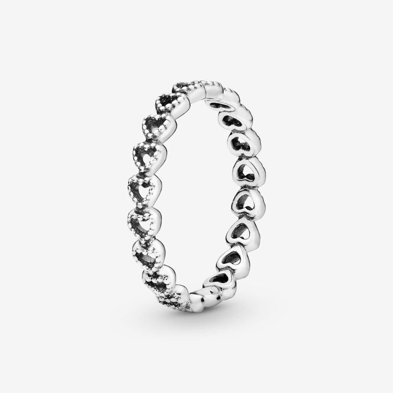 Pandora | Anello Fascia di Cuori
