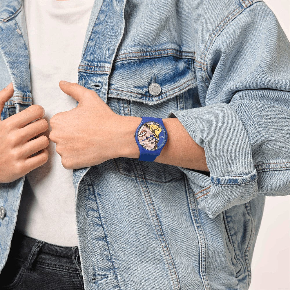 SWATCH| GIRL BY ROY LICHTENSTEIN, THE WATCH