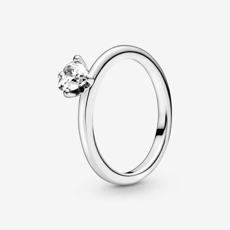 Pandora | Anello Solitario con Cuore