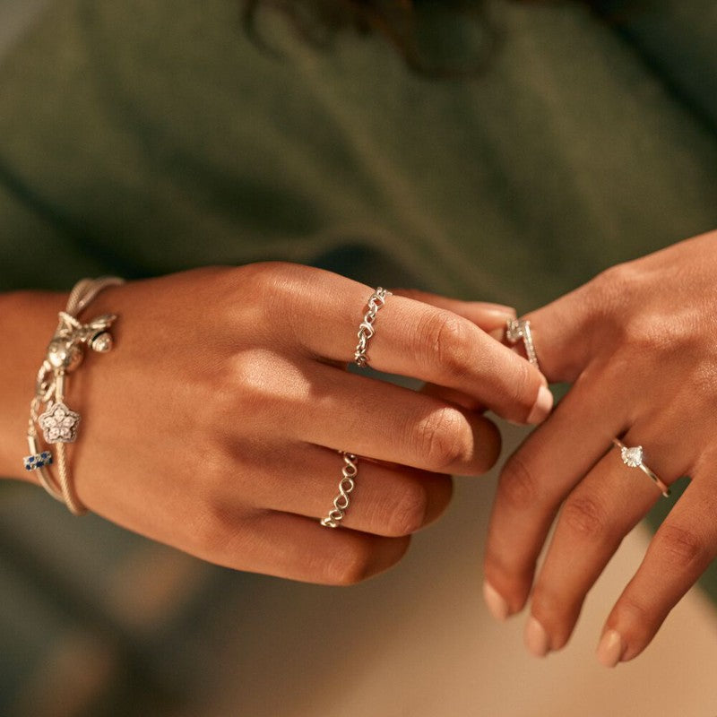 Pandora | Anello Solitario con Cuore