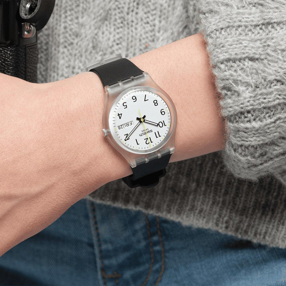 SWATCH| RINSE REPEAT BLACK