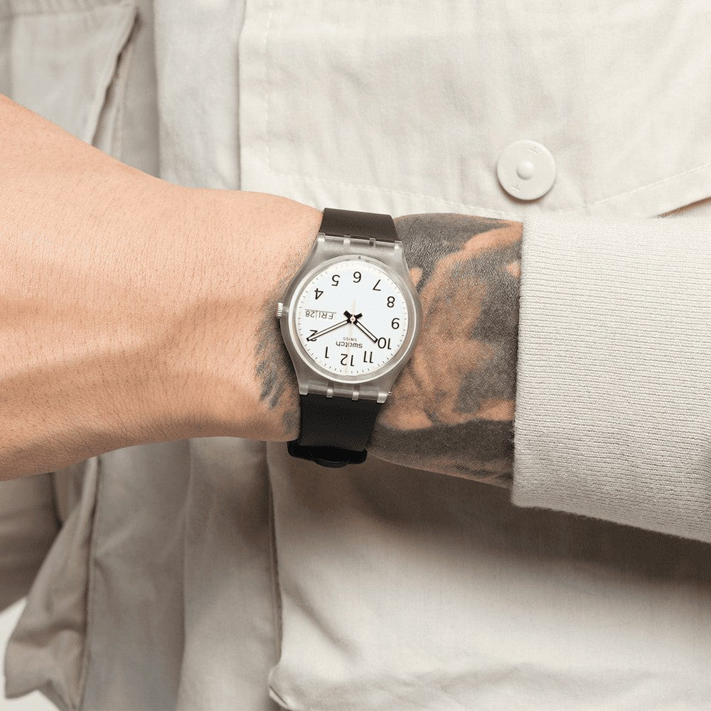 SWATCH| RINSE REPEAT BLACK