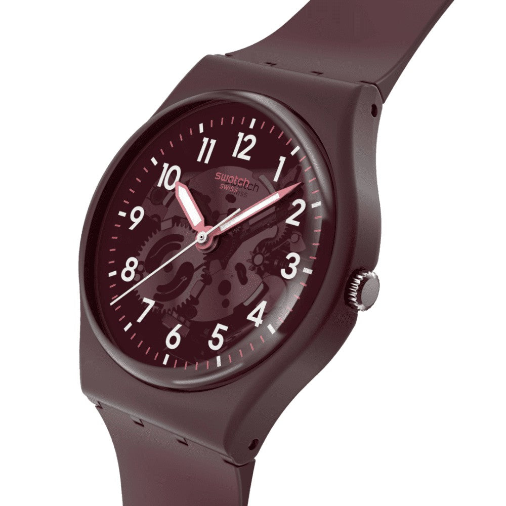 SWATCH| THRU THE CROWN GLASS