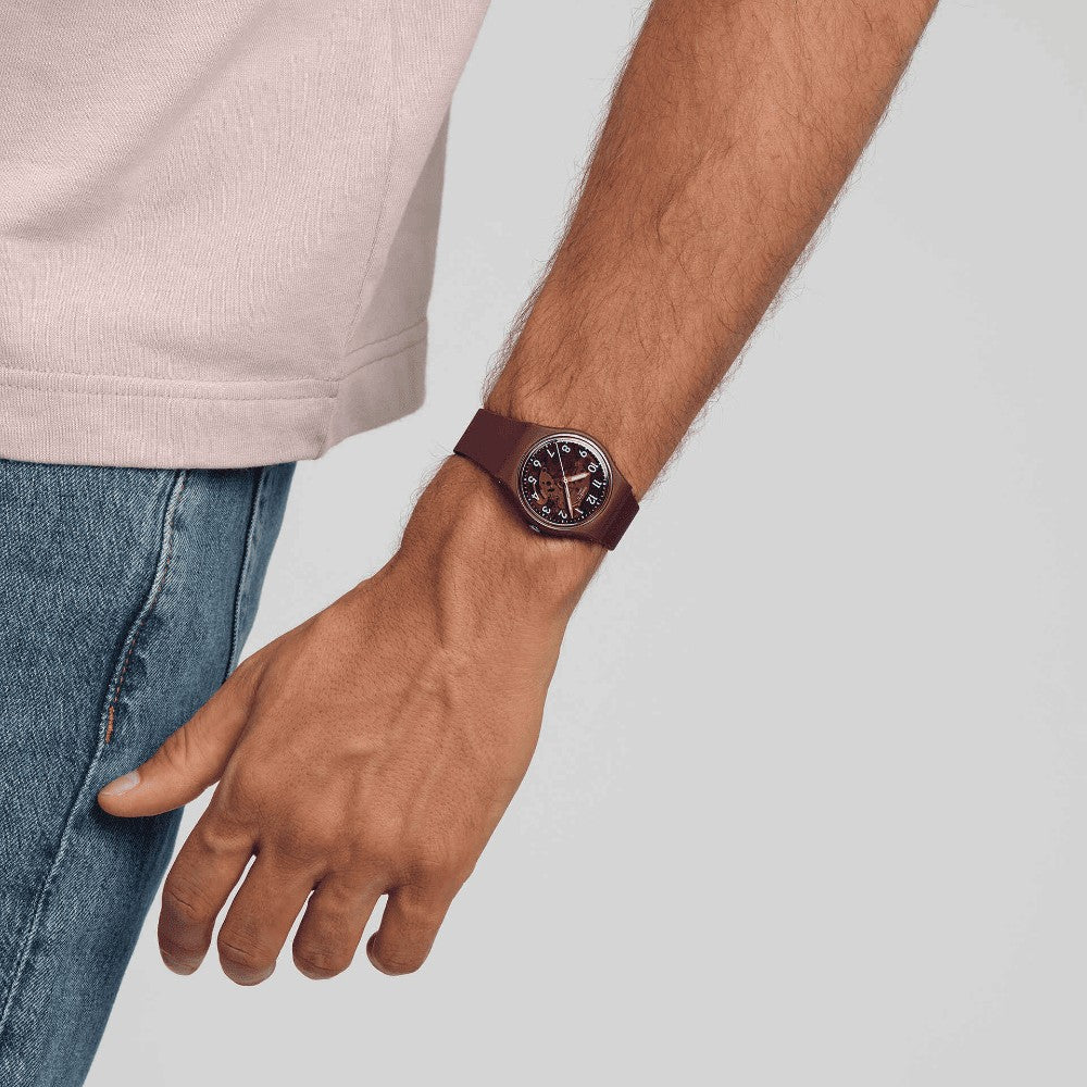 SWATCH| THRU THE CROWN GLASS