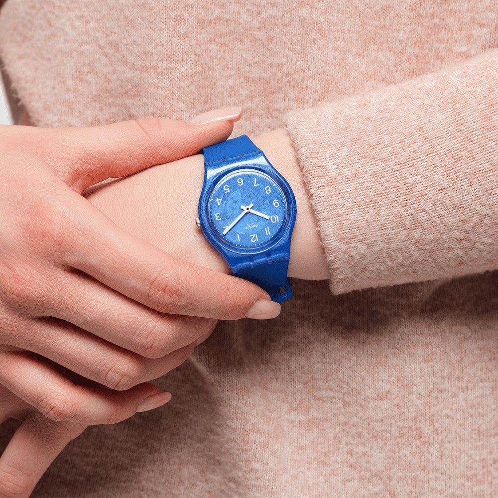 SWATCH| BLURRY BLUE