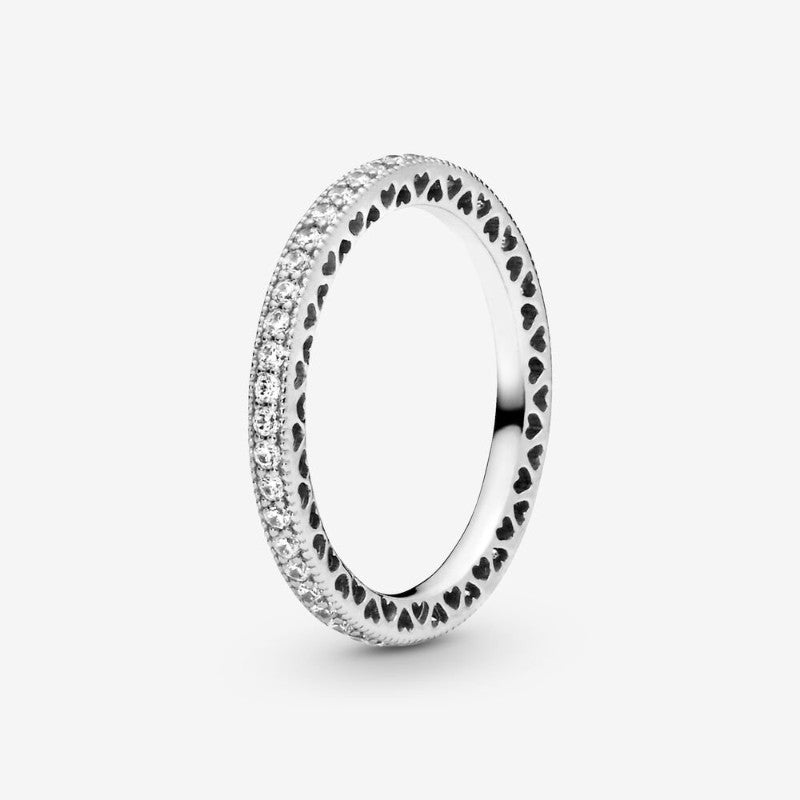 Anello Fedina Pietre e Cuori