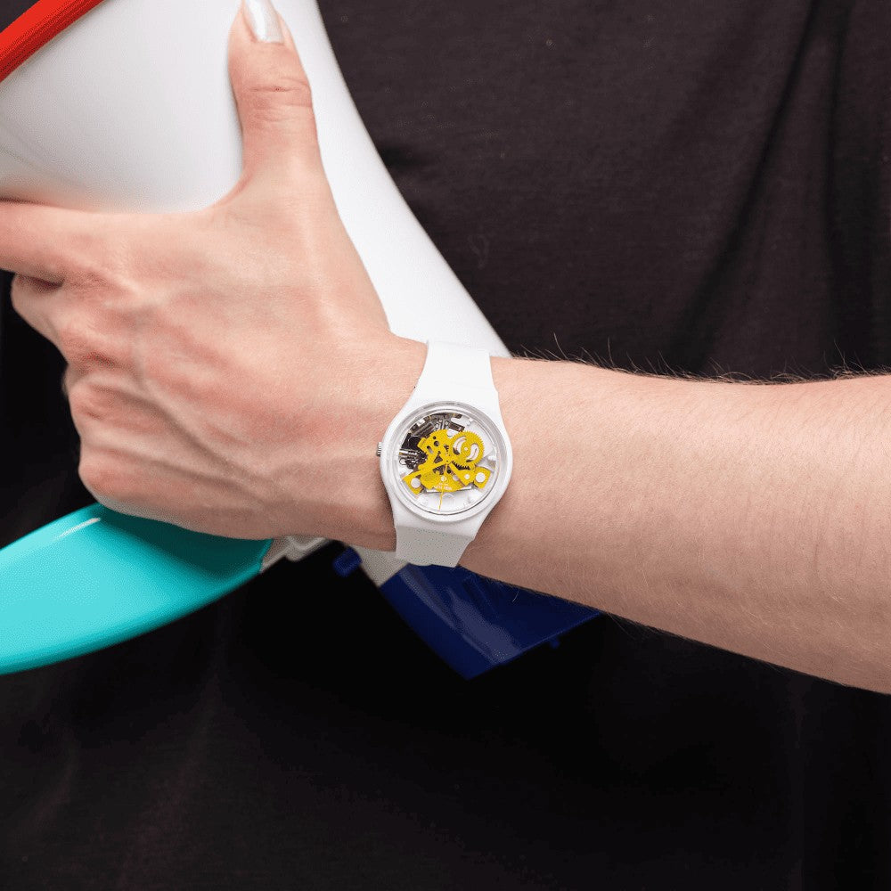 SWATCH| TIME TO YELLOW SMALL