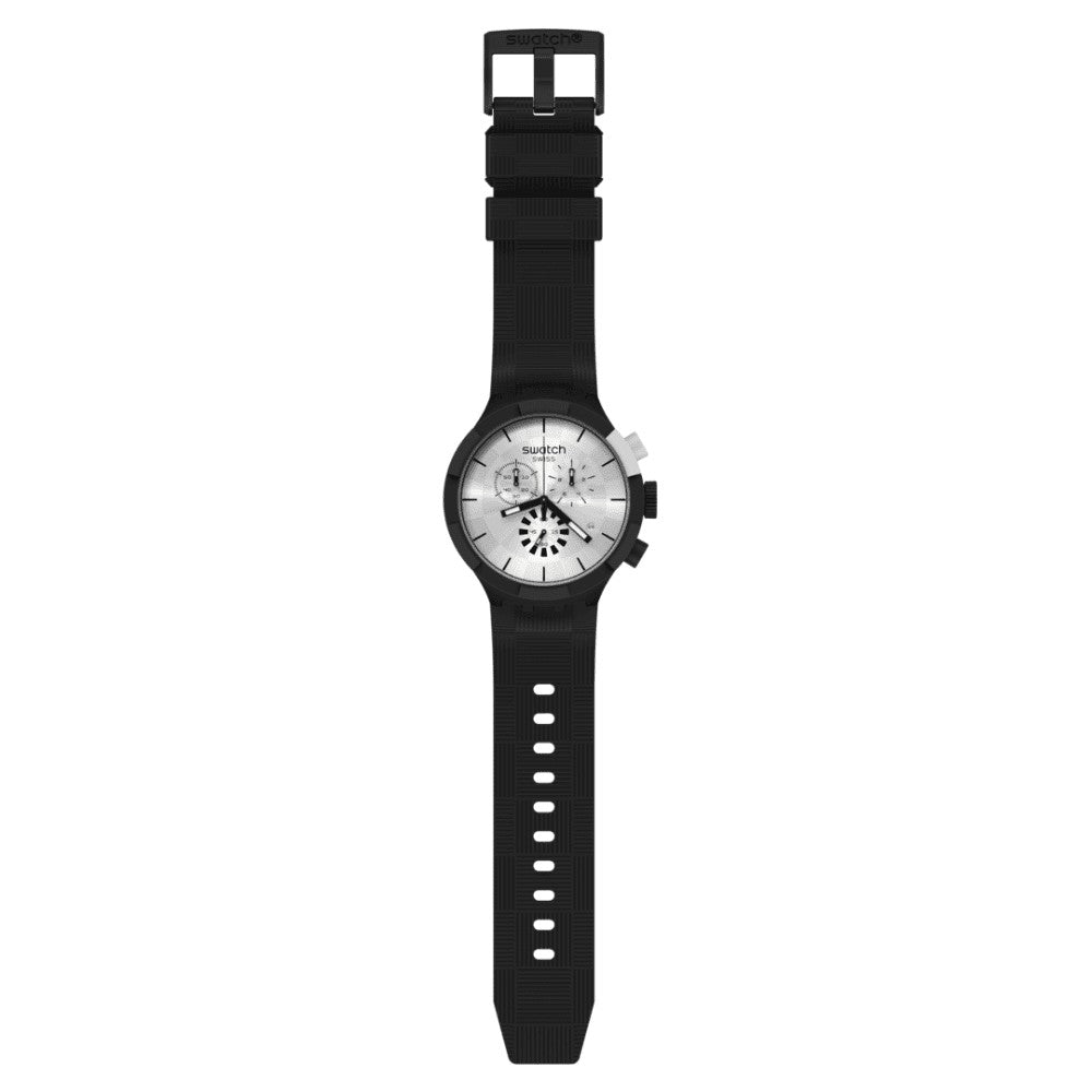 SWATCH| CHEQUERED SILVER