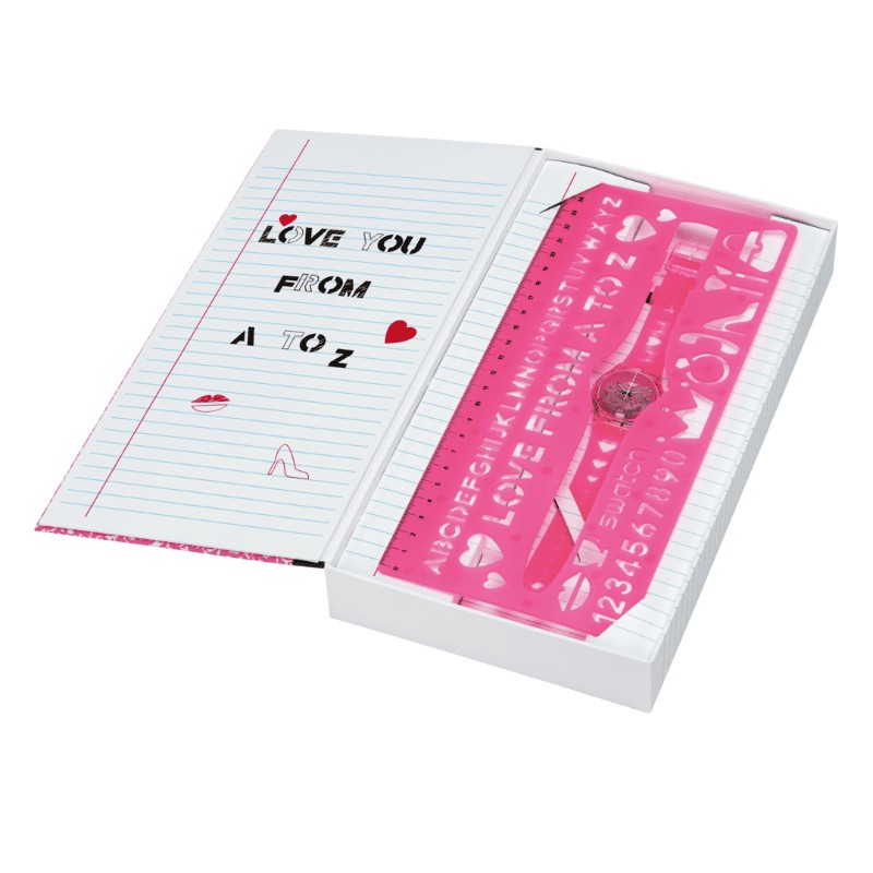 SWATCH| LOVE YOU WITH ALL THE ALPHABET