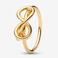 Pandora | Anello Legame Infinito Dorato