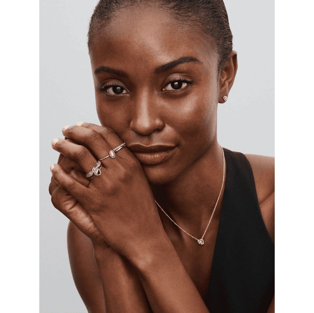 Pandora | Anello Doppia Fascia Dorato