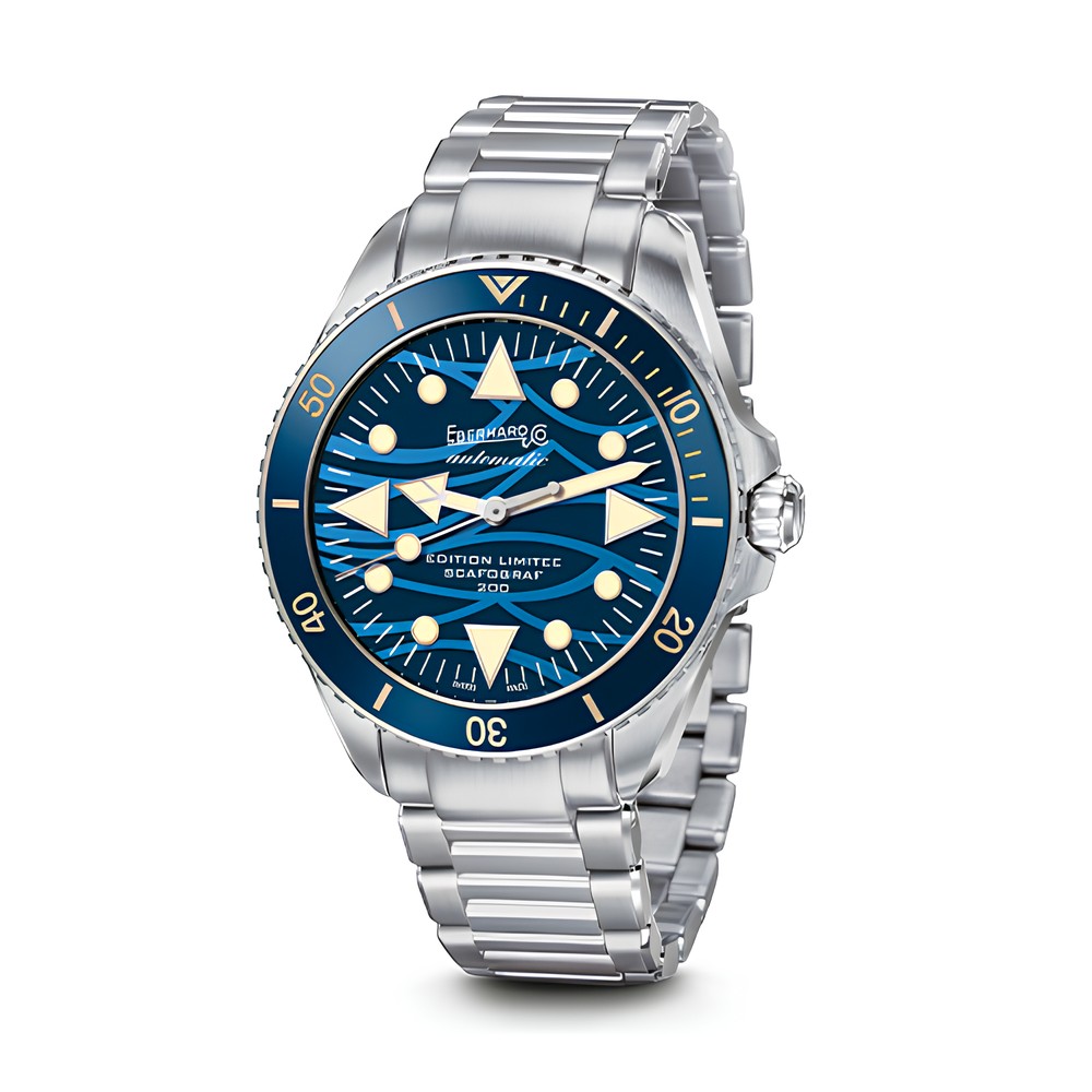 EBERHARD | Scafograf 200 Édition Limitée "Onde Bleue"