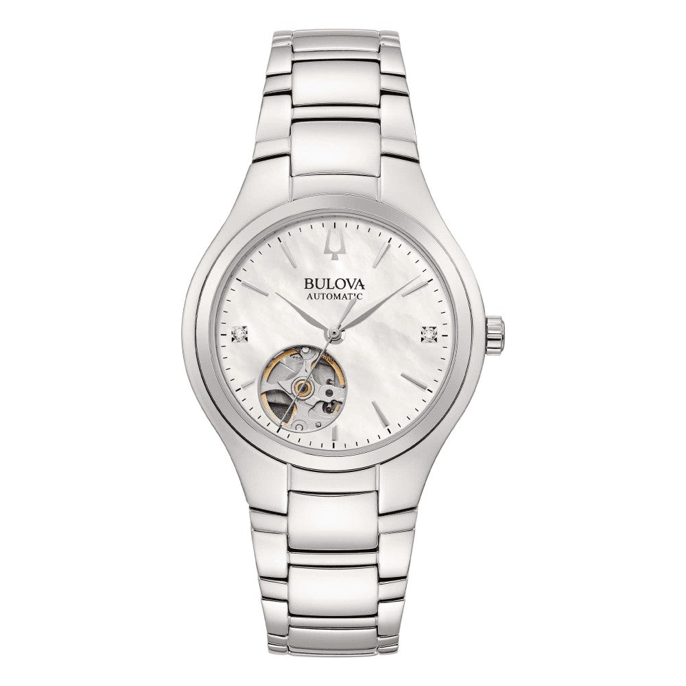 BULOVA| Lady Automatic Open Heart