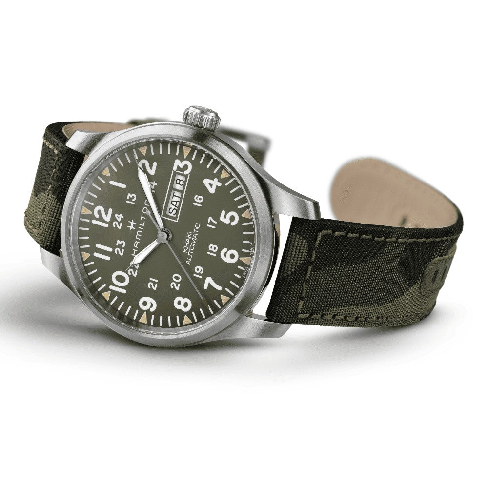 HAMILTON | KHAKI FIELD DAY DATE AUTO