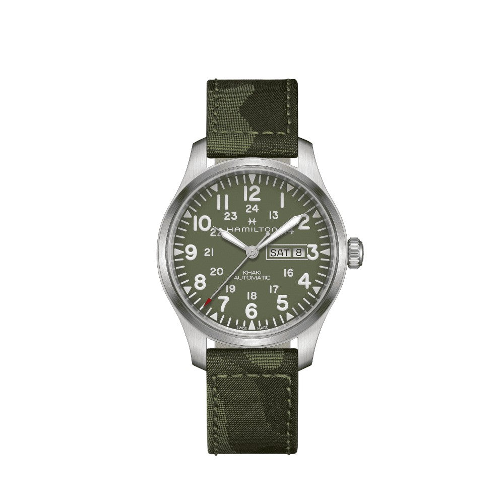 HAMILTON | KHAKI FIELD DAY DATE AUTO