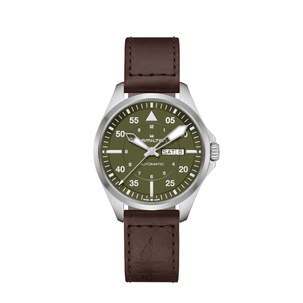 HAMILTON | KHAKI AVIATION PILOT DAY DATE AUTO
