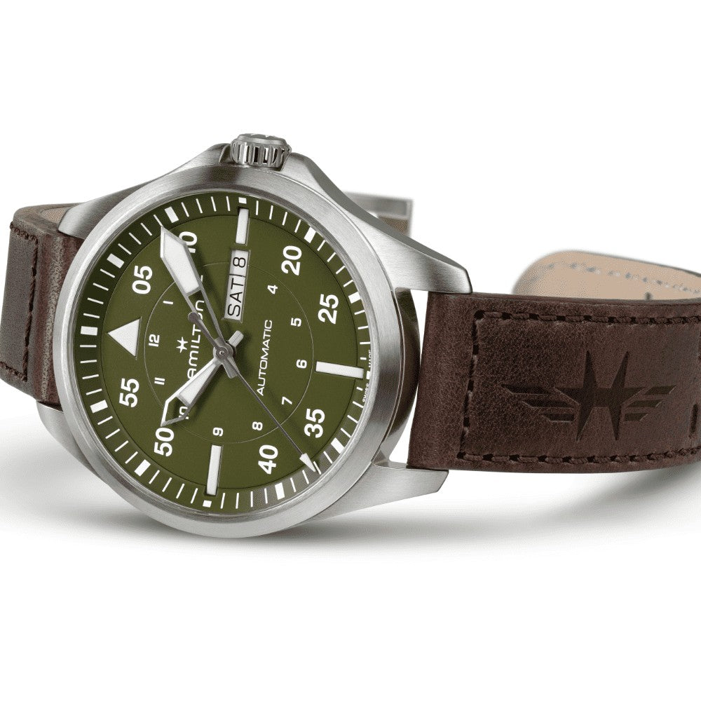 HAMILTON | KHAKI AVIATION PILOT DAY DATE AUTO
