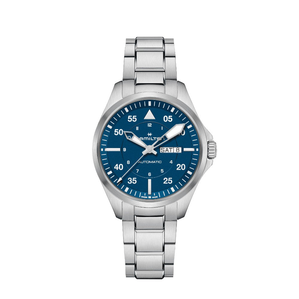 HAMILTON | KHAKI AVIATION PILOT DAY DATE AUTO
