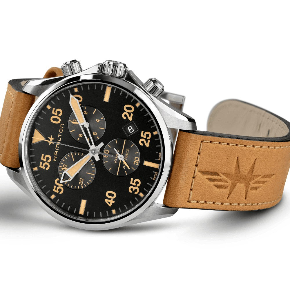 HAMILTON | KHAKI AVIATION PILOT CHRONO QUARTZ