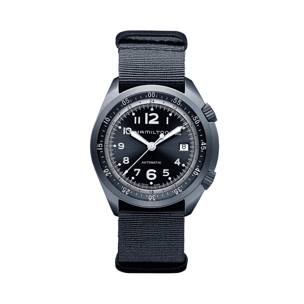 HAMILTON | KHAKI AVIATION PILOT PIONEER ALUMINIUM