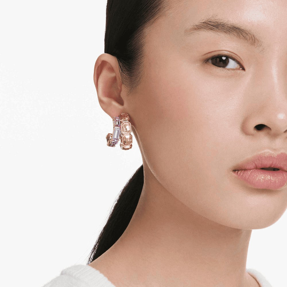 SWAROVSKI | Orecchini a cerchio Millenia