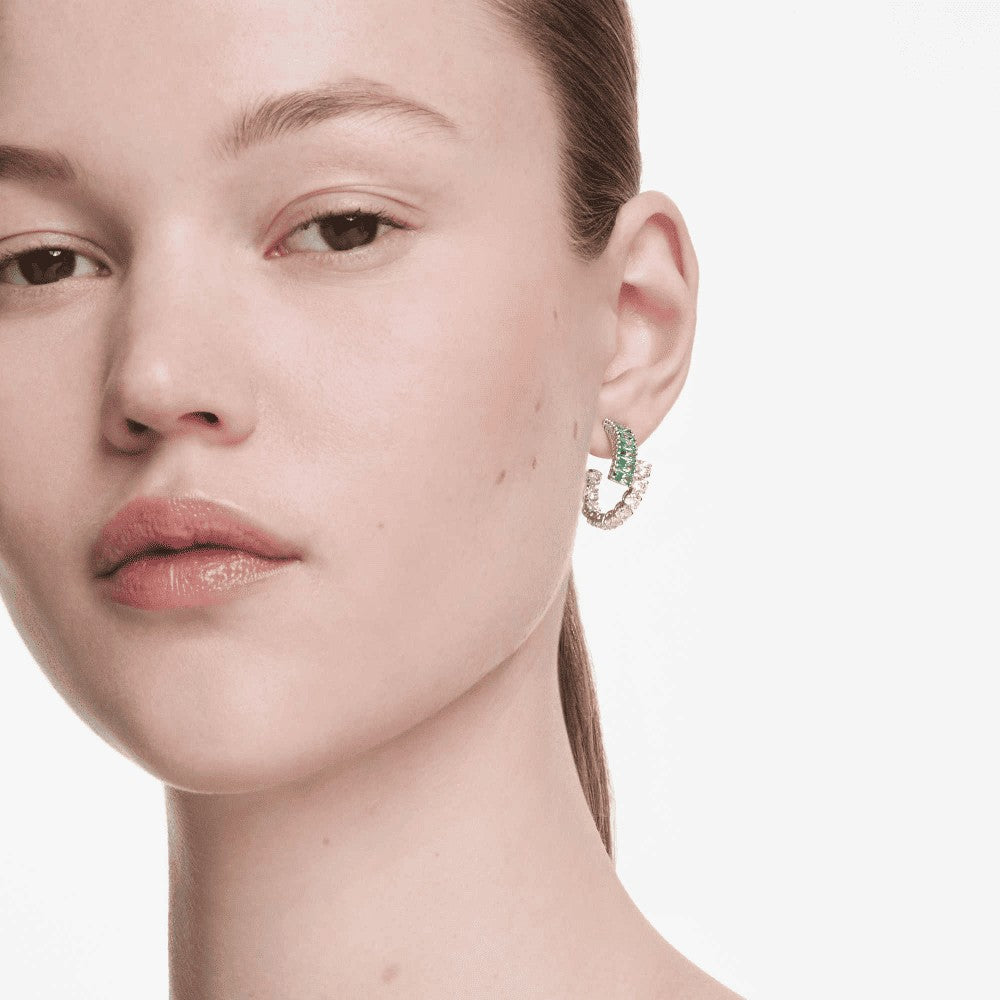 SWAROVSKI | Orecchini a cerchio Matrix