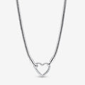 Collana Maglia Snake Chiusura a Cuore