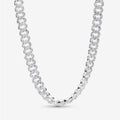 Collana Catena Maglia Cubana Pavè