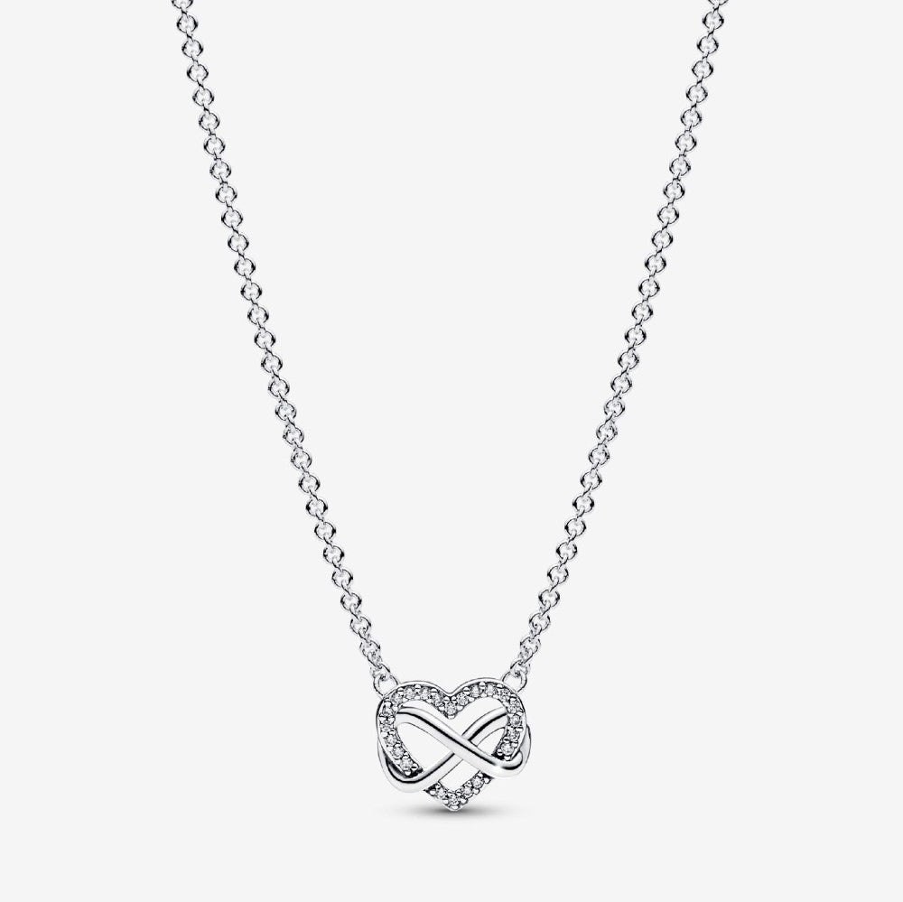 Collana Cuore Infinito Pietre Luminose
